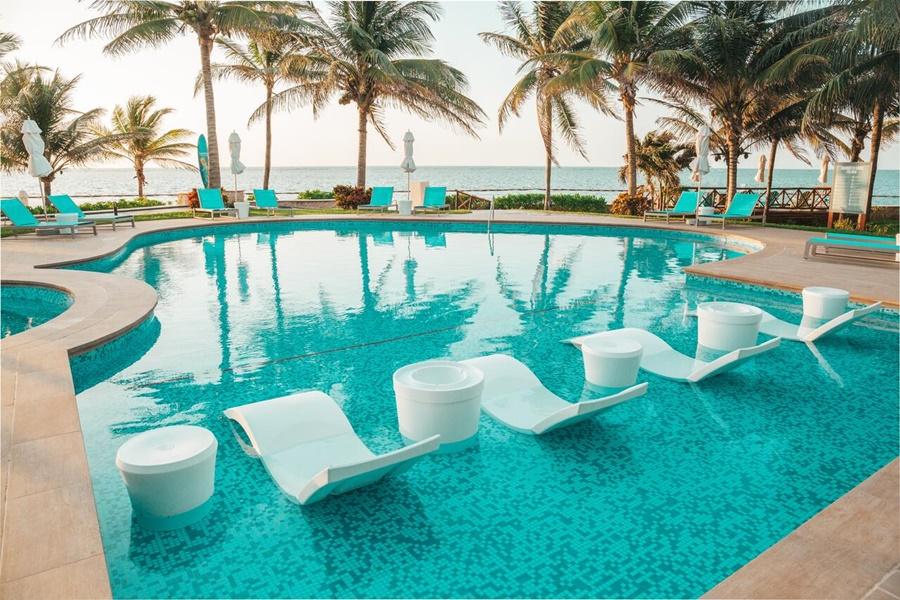 Margaritaville Island Reserve Riviera Cancun 푸에르토 모렐로스 외부 사진